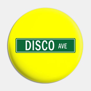 disco avenue Pin