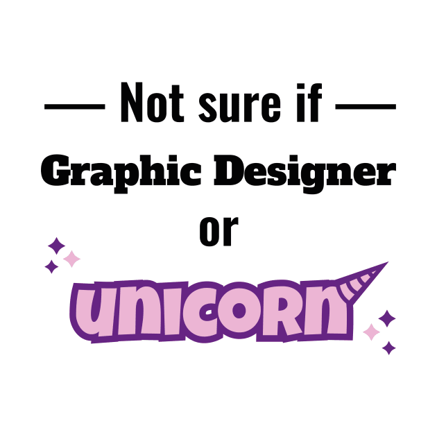 Graphic designer unicorn by GraphicDesigner