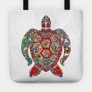 Colorful Turtle Tote