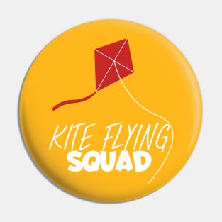 Kite flying squad Pin