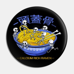 Kawaii Anime Cat Japanese Ramen Noodles Pin