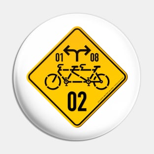 Cyclists United Pin