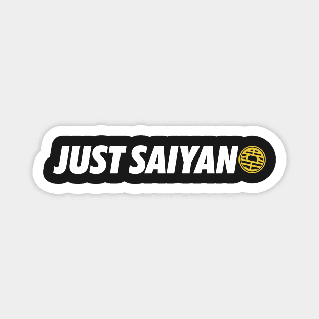 Just Saiyan Magnet by NerdGamePlus