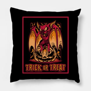 Halloween Trick Or Treat Pillow