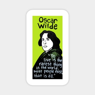 Oscar Wilde pop folk art Magnet