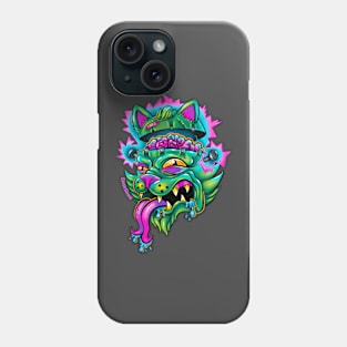 Frankenstein cat Phone Case