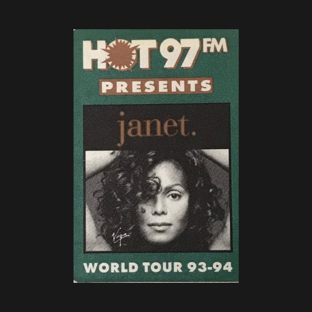 Janet Jackson World Tour 93-94 HOT 97FM by The Good Old Days