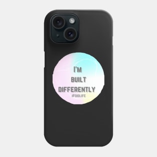 I’m built differently dissociative identity disorder life Phone Case