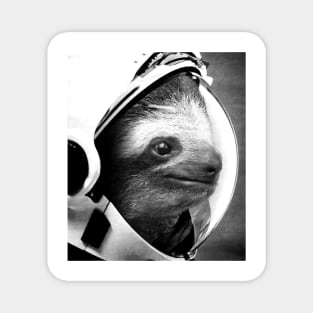 Astronaut Sloth - Print / Home Decor / Wall Art / Poster / Gift / Birthday / Sloth Lover Gift / Animal print Canvas Print Magnet