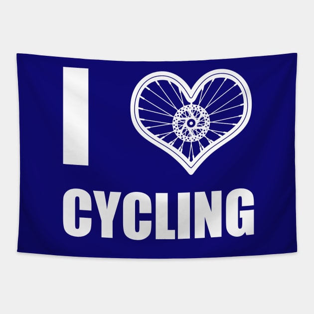 Cycling BIking Love Slogan Meme Gift For Cyclist Tapestry by IloveCycling