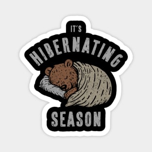 Hibernating Season Magnet