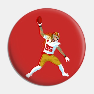 George kittle - white Pin