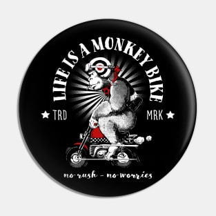 Monkey Bike Gorilla Pin