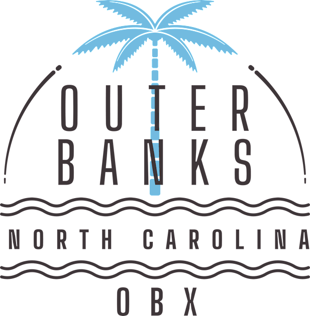 Retro Outer Banks Palm Tree Vibes Kids T-Shirt by BackintheDayShirts