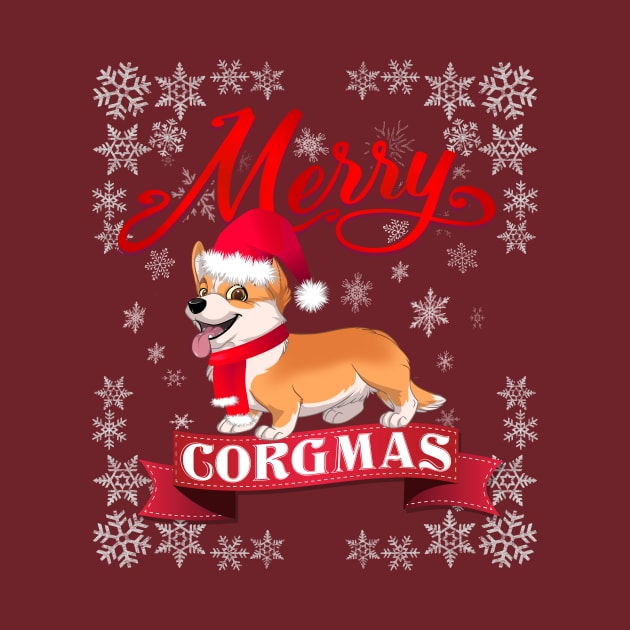 Merry Corgmas by MasterConix