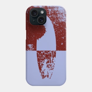 Shark Bite Surfboard Phone Case