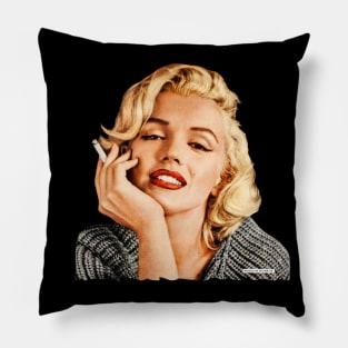 Marilyn Monroe Chicago Smoker Pillow