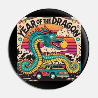 year of the dragon Pin