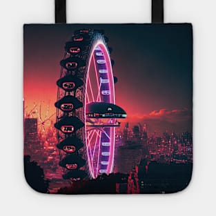 London Eye London Cyberpunk Tote