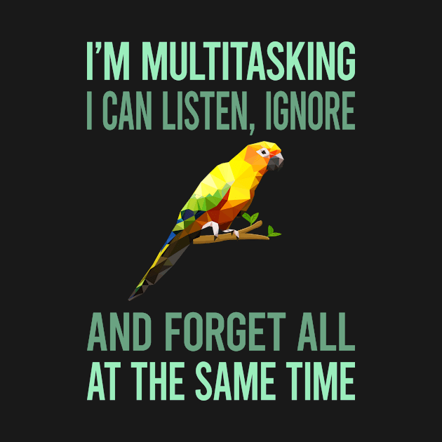 Multitasking Conure 01 by lainetexterbxe49