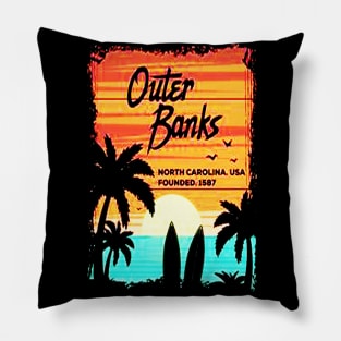 Outer Banks North Carolina Pillow