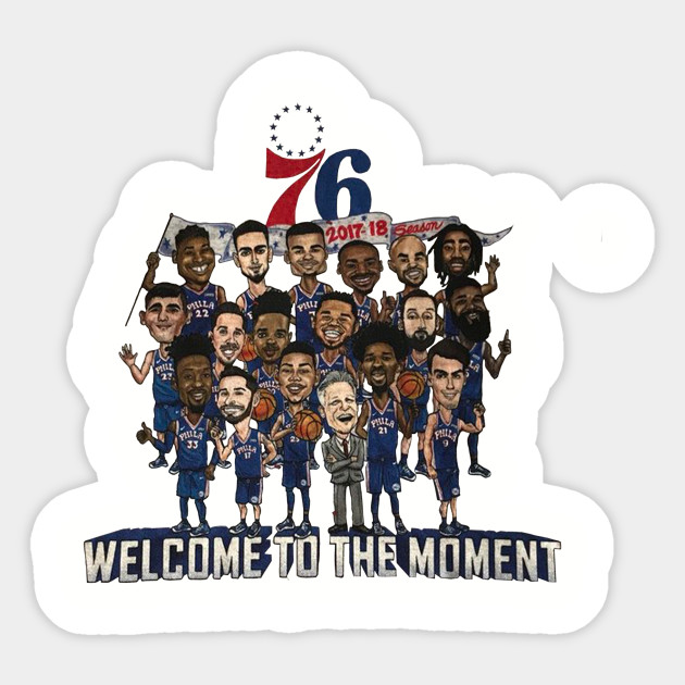 Welcome to the Moment - Sports - Sticker