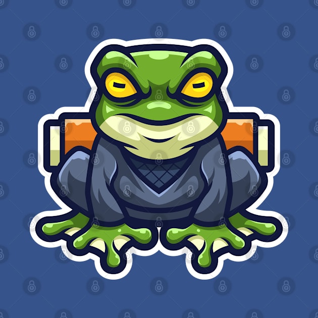 Frog by mightyfire