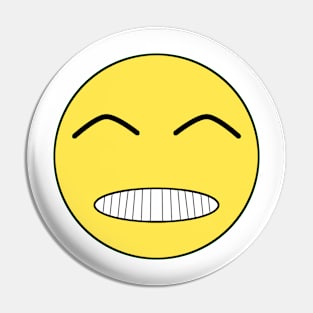 The happy face emition Pin