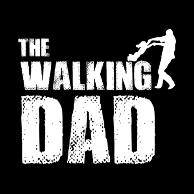 The Walking Dad Streaming The Walking Dad - Fathers Gift - Almohada | TeePublic MX