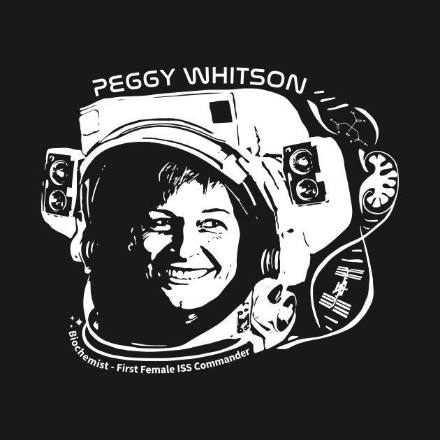 Women in Space: Peggy Whitson by photon_illustration