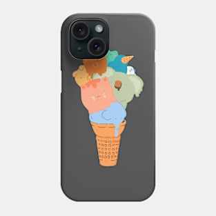 Melting zoo Phone Case