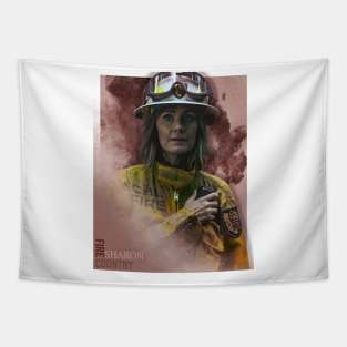 Fire Country - Sharon - Fade Tapestry