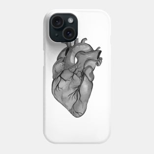 Image: Heart (grey) Phone Case