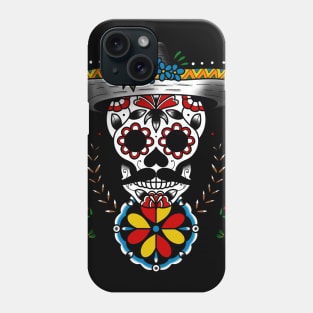 Candy skull Phone Case