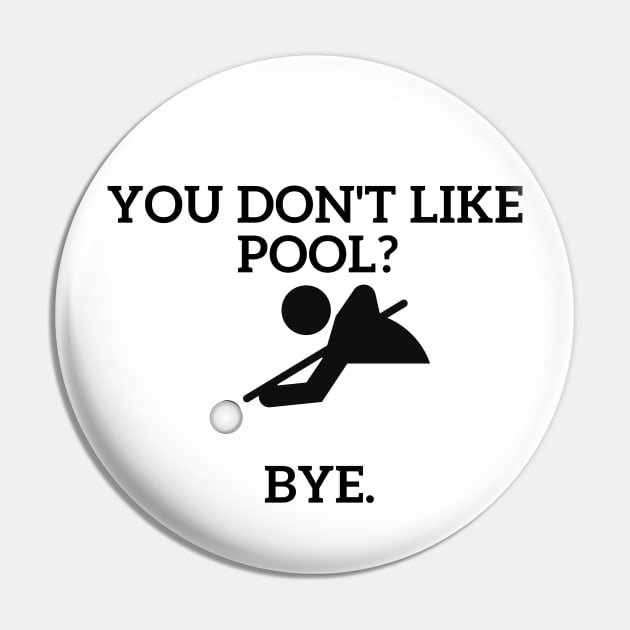 Pool Player Pin by Statement-Designs