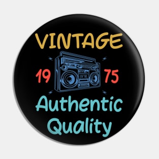 1975 Vintage 45th Birthday Anniversary Gift Pin