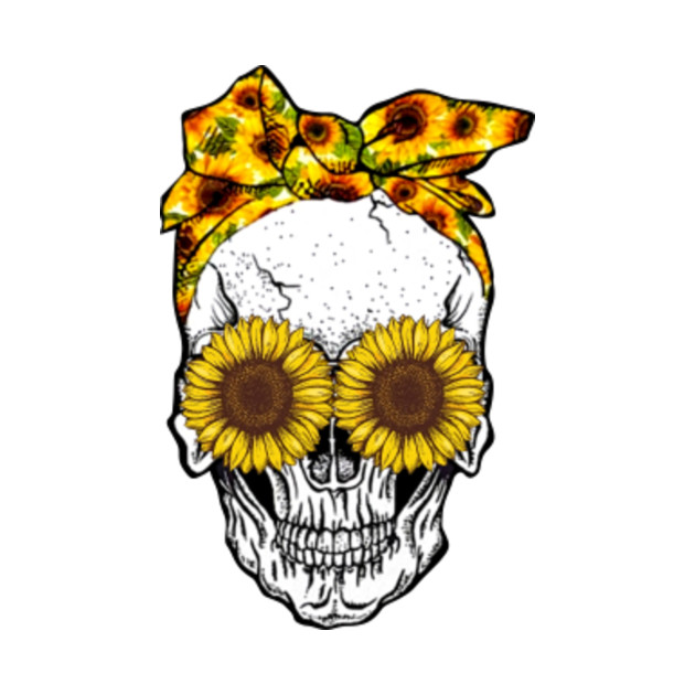 Free Free 142 Sunflower Skull Svg SVG PNG EPS DXF File