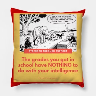 You are more intelligent that you believe! Pillow