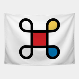 Mondrian in Command Tapestry