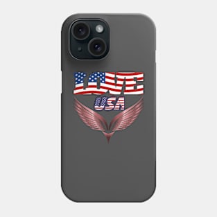 Latest USA Flag T-Shirt Phone Case