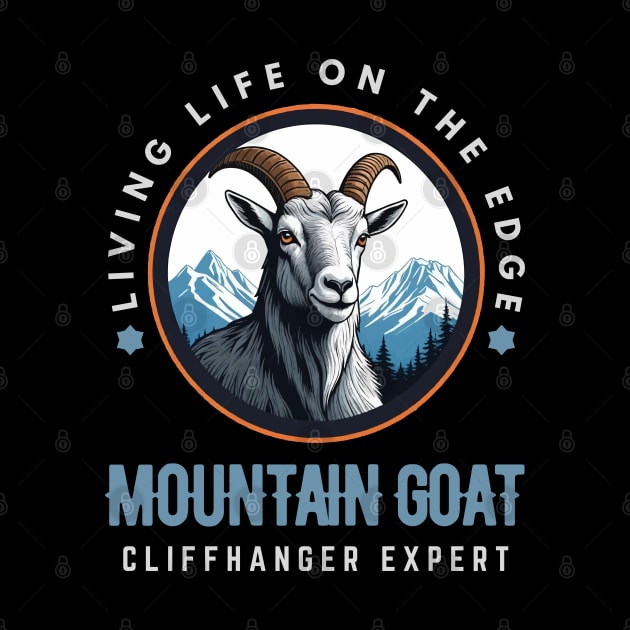 Mountain Goat Cliffhanger by Pearsville