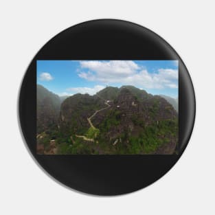 Aerial view of viewpoint Hang Mua Pin