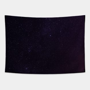 Beautiful night sky pink purple Tapestry