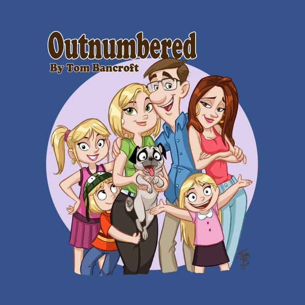 Outnumbered webcomic t-shirt by TomBancroft