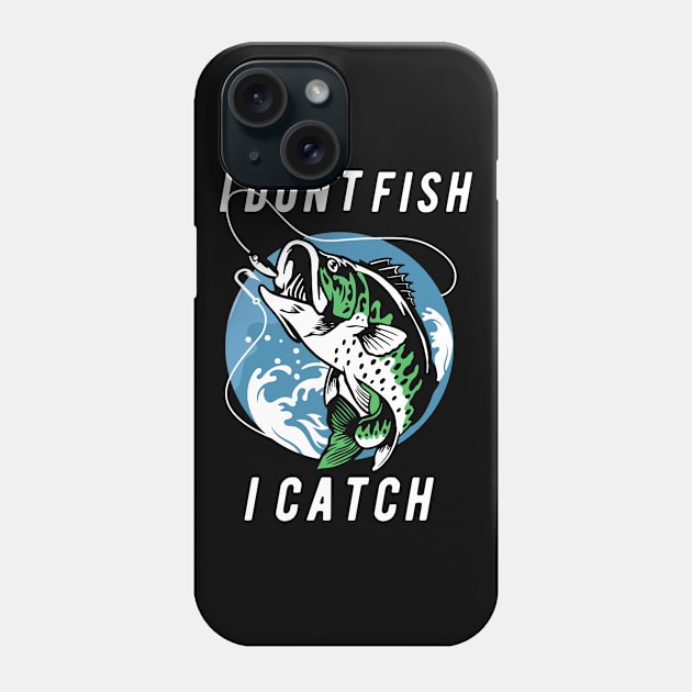 funny fishing Phone Case by first12