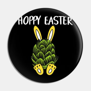 Hoppy Easter Beer Hops Bunny Rabbit Funny Cheerful Greeting Pin