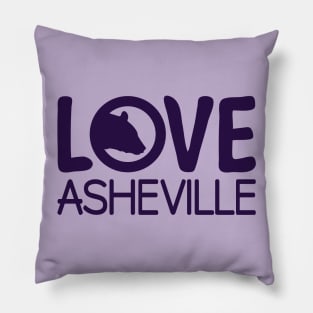 I Love AVL Black Bear - PurpleO 13 Pillow