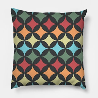 Geometric Pattern: Circle Nested: Ornament Pillow