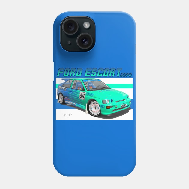 GrA Ford Escort V Phone Case by PjesusArt