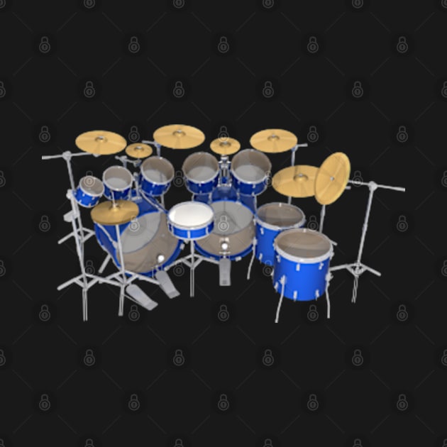 Drum Set by PhantomLiving